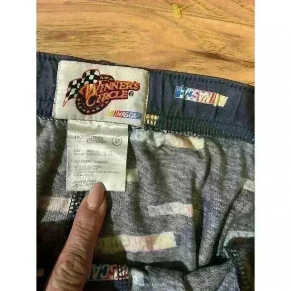 "Vintage Y2K Winners Circle NASCAR Lounge Pants Medium - Picture 2 of 5